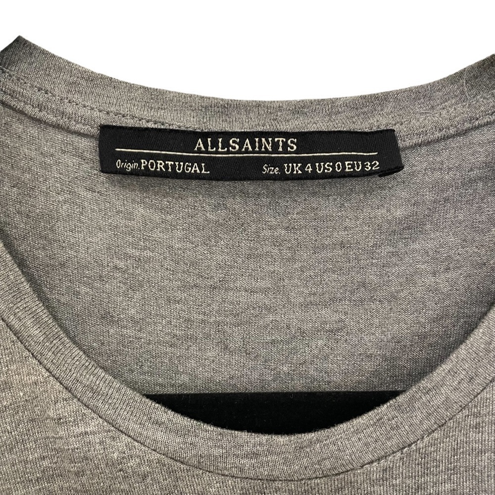 All Saints Gray Mini Dress - Picture 4 of 7